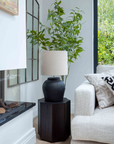 Etna Black Lamp