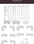 Tessa Sofa with Power Recliner
