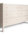 Gloria 6 Drawer Wide Chest