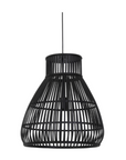 Timaka Hanging Lamp Rattan Black