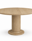 Fixed Velvet Round Table